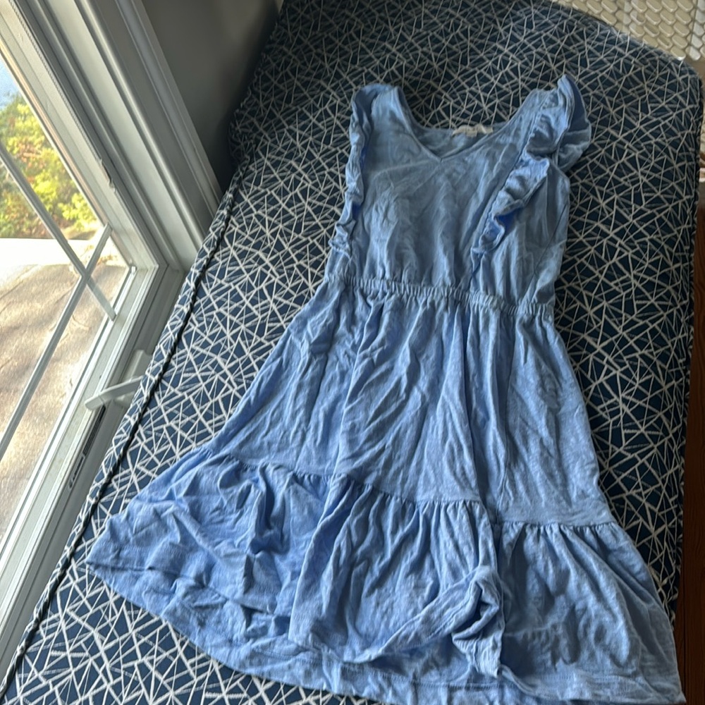 Periwinkle babydoll dress